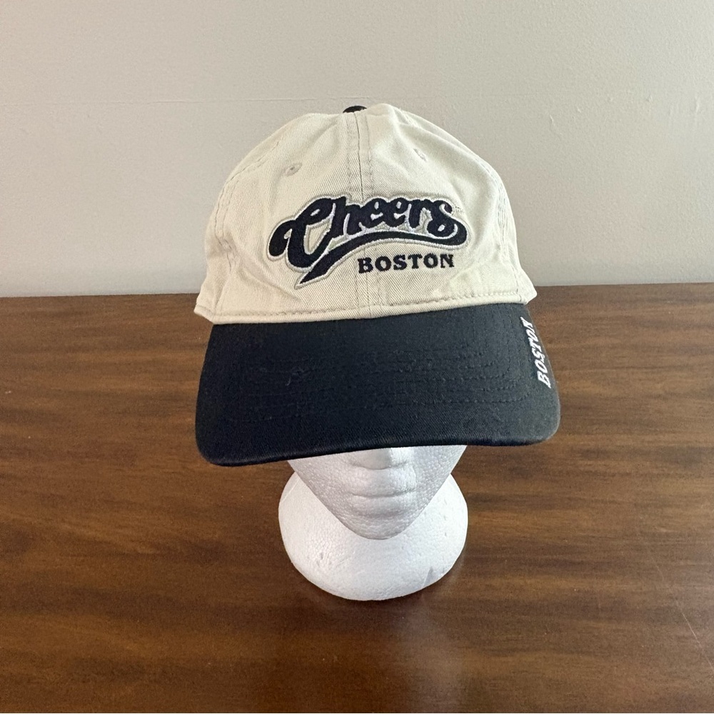 Cheers Boston TV Show Black Cream Baseball Cap Men’s Hat casual retro